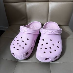 Purple crocs